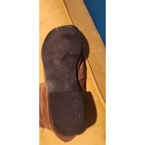 BDG Knee High Boots Brown Suede Leather Pull On riding Urban Outfitters US 9 - Picture 10 of 16